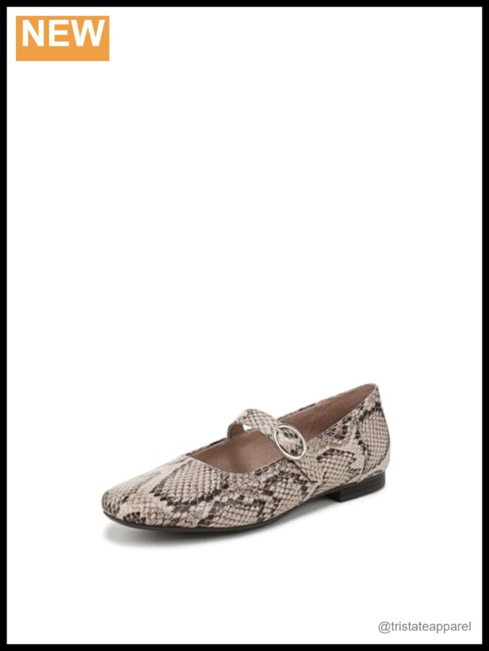 Naturalizer Kelly Leather Mary Jane Flat Comfort Dress Shoe